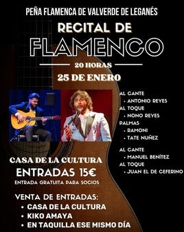 Ya hay fecha para la primera gala flamenca del año