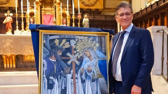 «Con este trabajo he querido representar lo que significa un Miércoles Santo para esta Cofradía»