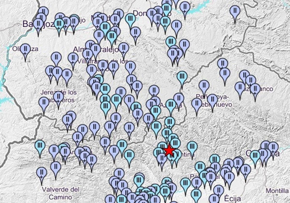 El epicentro del terremoto se ha situado en Constantina y Cazalla de la Sierra