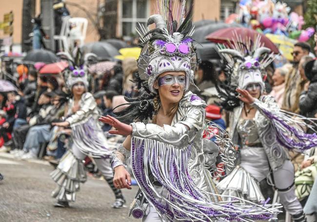 Kiwahira durante el desfile