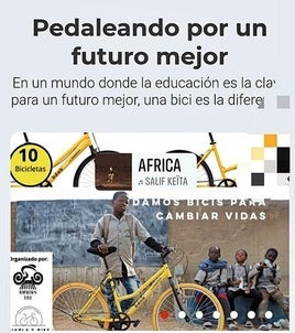 El club ciclista Diabla's Bike' celebra el Día de la Mujer con una donación solidaria