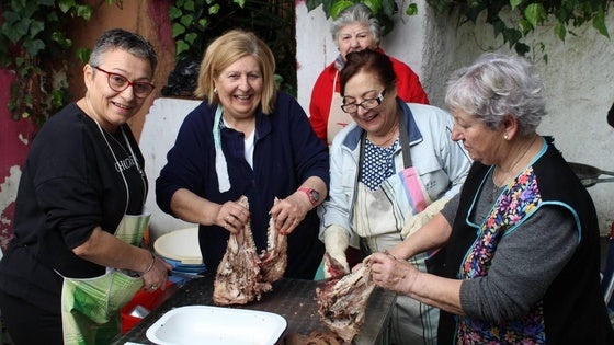 Mucha tradición y cultura durante la matanza didáctica