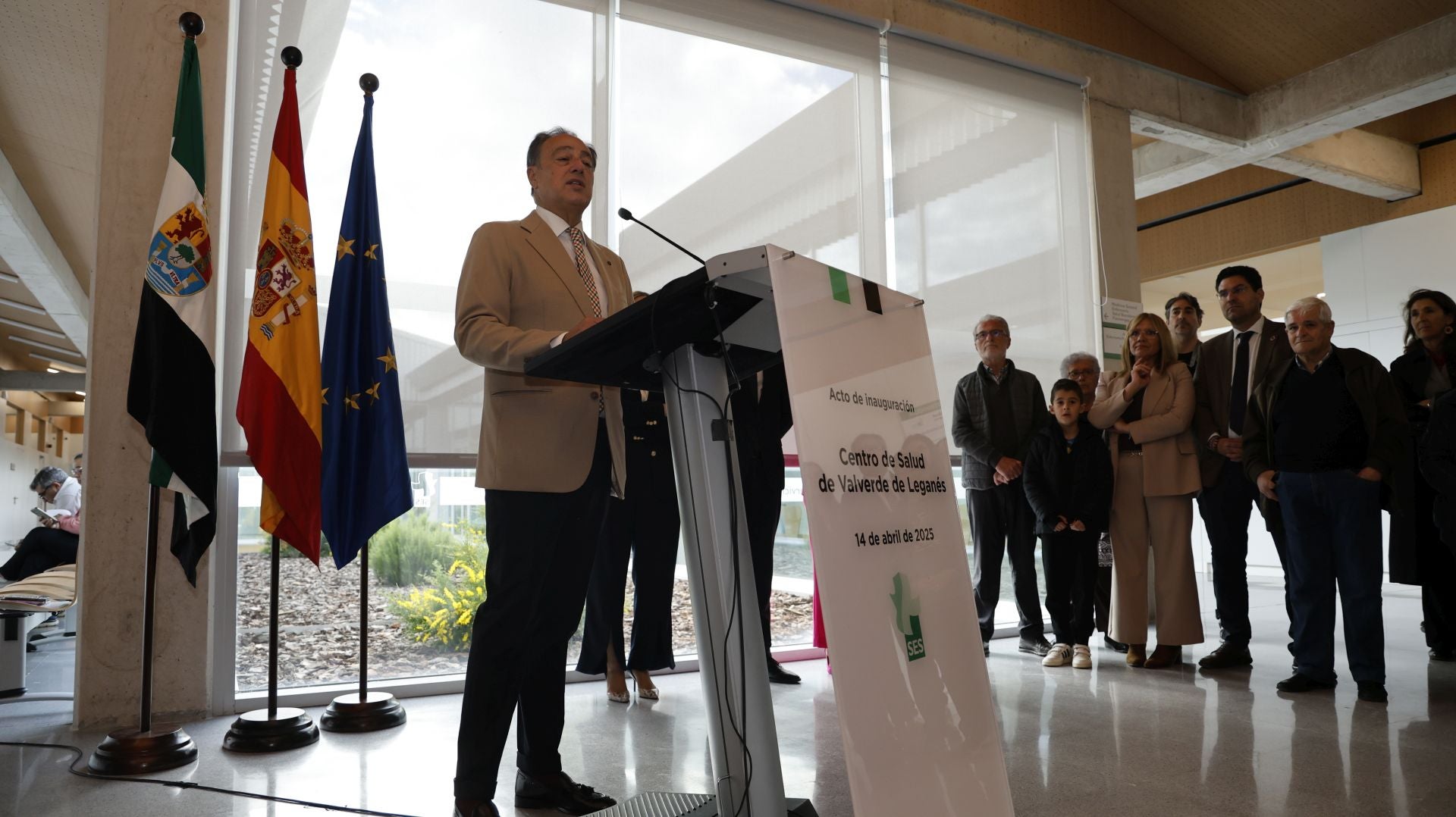 Inauguración del Centro de Salud