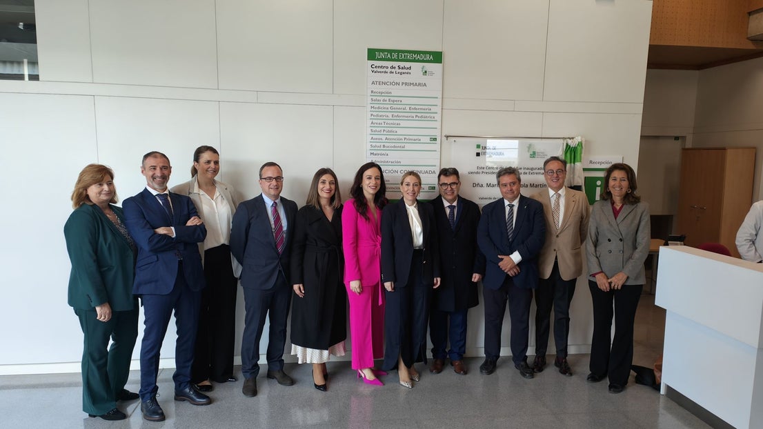 Inauguración del Centro de Salud