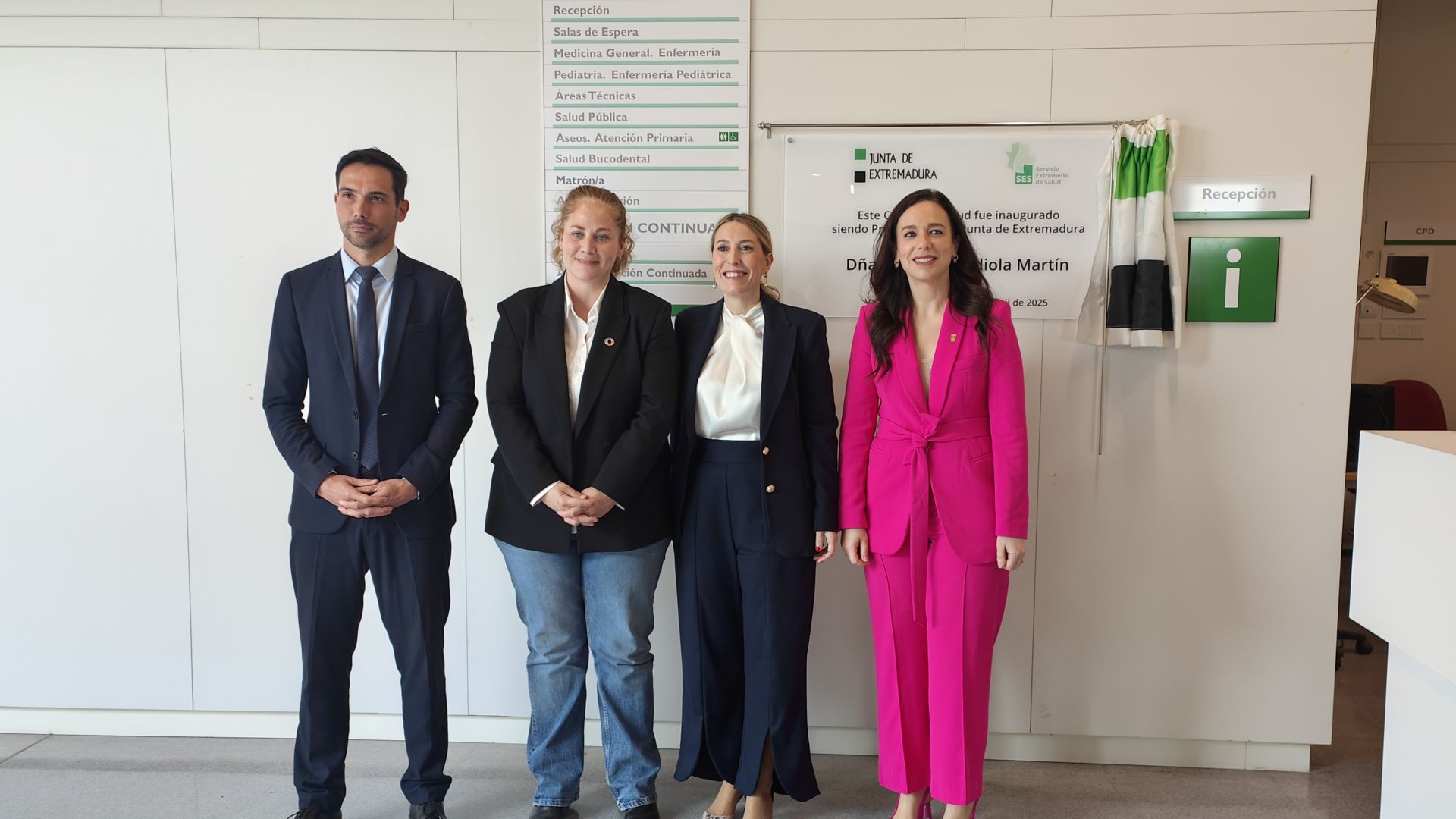 Inauguración del Centro de Salud