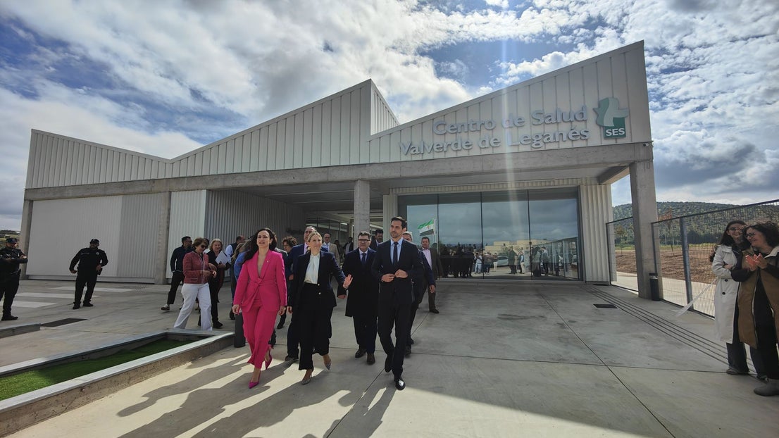 Inauguración del Centro de Salud