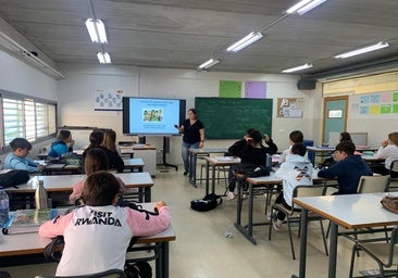 Durante la charla