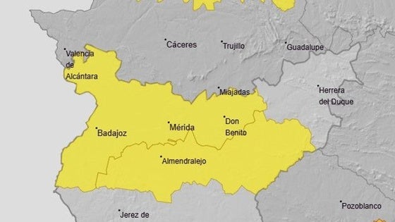 Alerta amarilla para este sábado y domingo