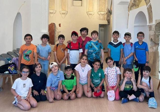 Durante una de las visitas