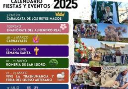 Publicadas las fechas de los eventos y fiestas del 2025