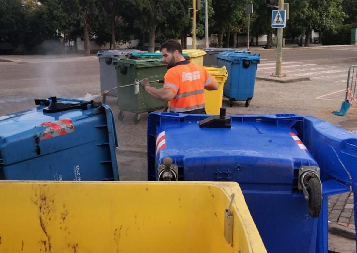 Imagen secundaria 1 - Durante los trabajos