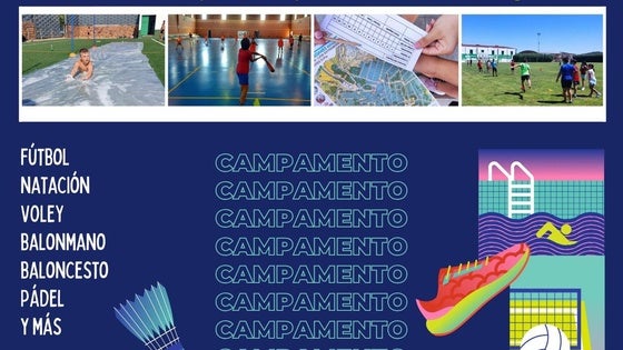 Ya pueden apuntarse al Campamento Deportivo 2025