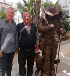 José Manuel Gamero, Manuel 'Calderón' y la escultura.