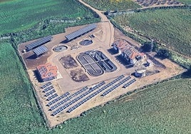 Depuradora en Valverde de Leganés