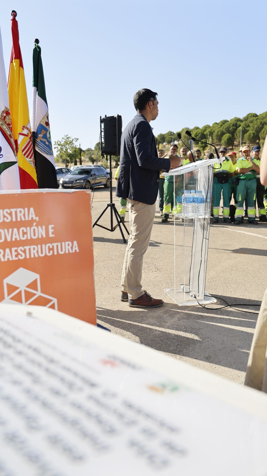 Inauguración de la Carretera BA-006