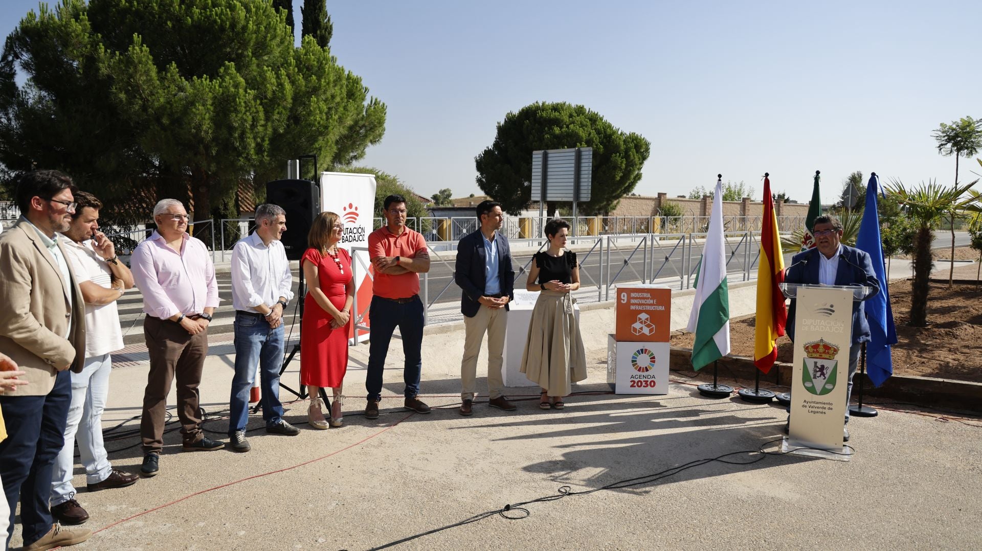 Inauguración de la Carretera BA-006