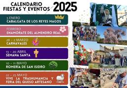 Publicadas las fechas de los eventos y fiestas del 2025