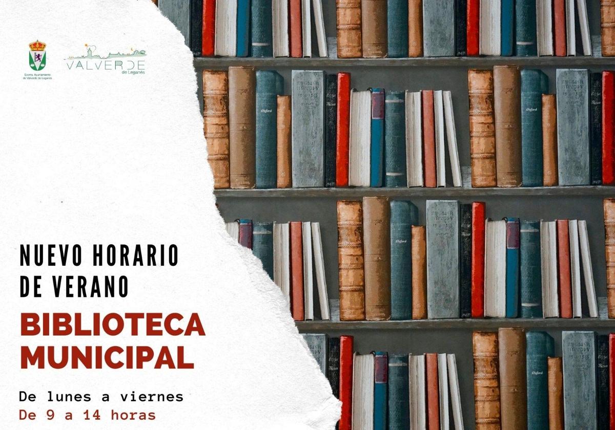 La biblioteca municipal inicia el horario de verano