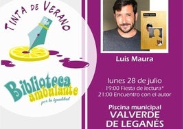 Luis Maura estará esta tarde en la piscina municipal