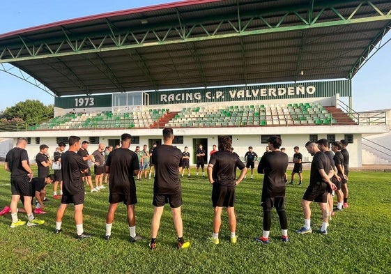 Durante la charla previa