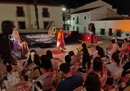 Durante el espectáculo