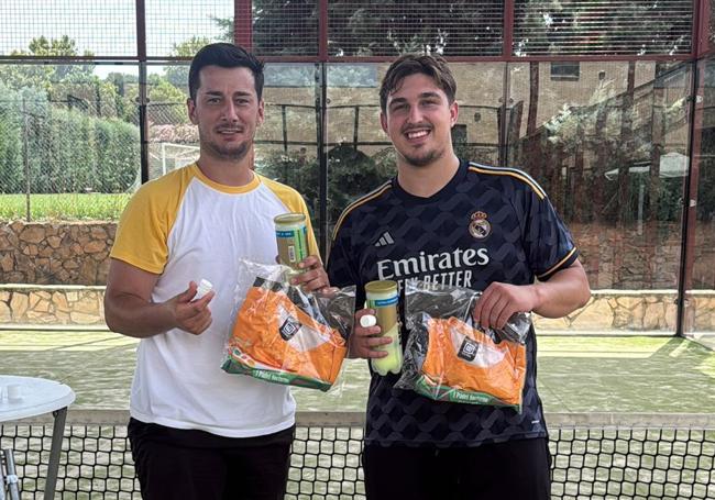 Subcampeones de consolación, Carlos y Javi
