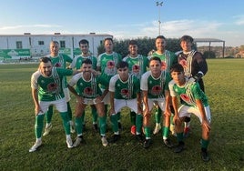 Equipo titular en el último partido de pretemporada