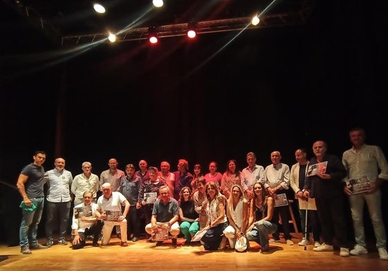 Participantes en el Recital de Poesía