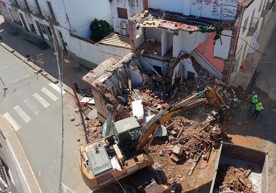 Durante los trabajos