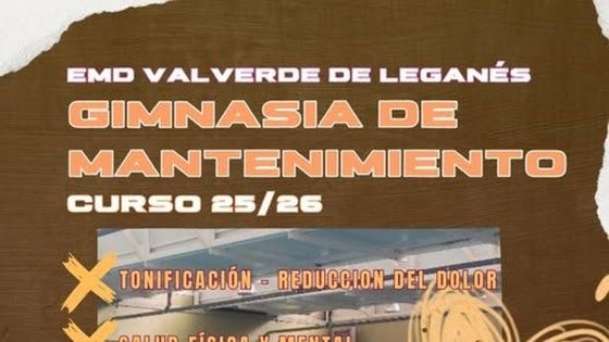 El 1 de octubre comienzan las clases de gimnasia de mantenimiento