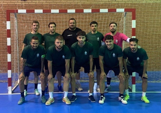 Equipo en el último amistoso disputado