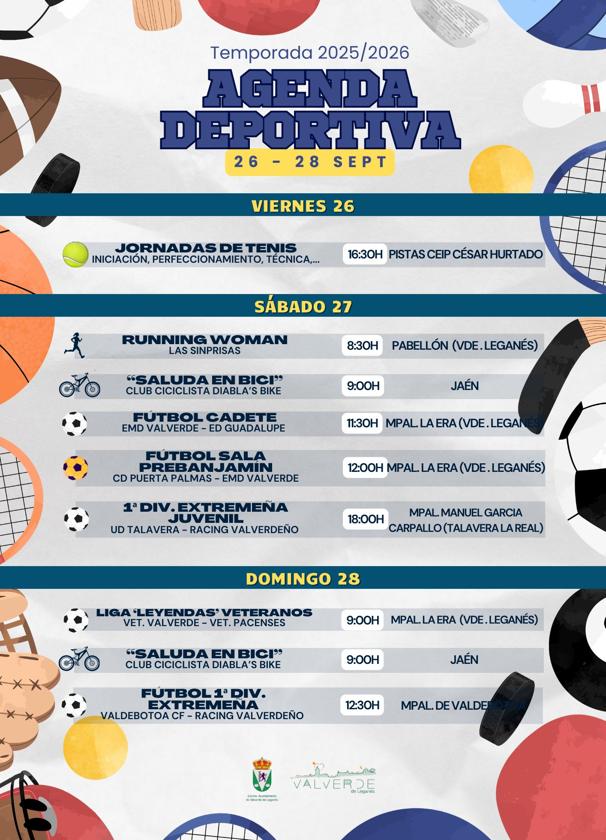 Actividades deportivas para el fin de semana