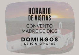 El Convento Madre de Dios cambia el horario de visita