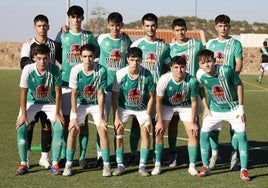 Equipo titular ante El Tomillar