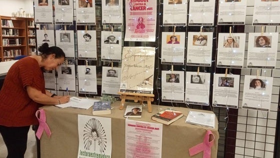 La biblioteca se une a la celebración del Día de la Mujer Escritora