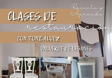 Las clases de restauración de muebles serán los jueves