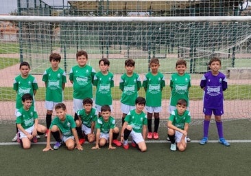 Equipo benjamín, que sumó su segunda victoria de la temporada