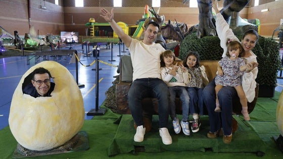 Los dinosaurios vuelven a la vida en Valverde de Leganés