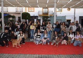 Participantes en el Desfile Canino