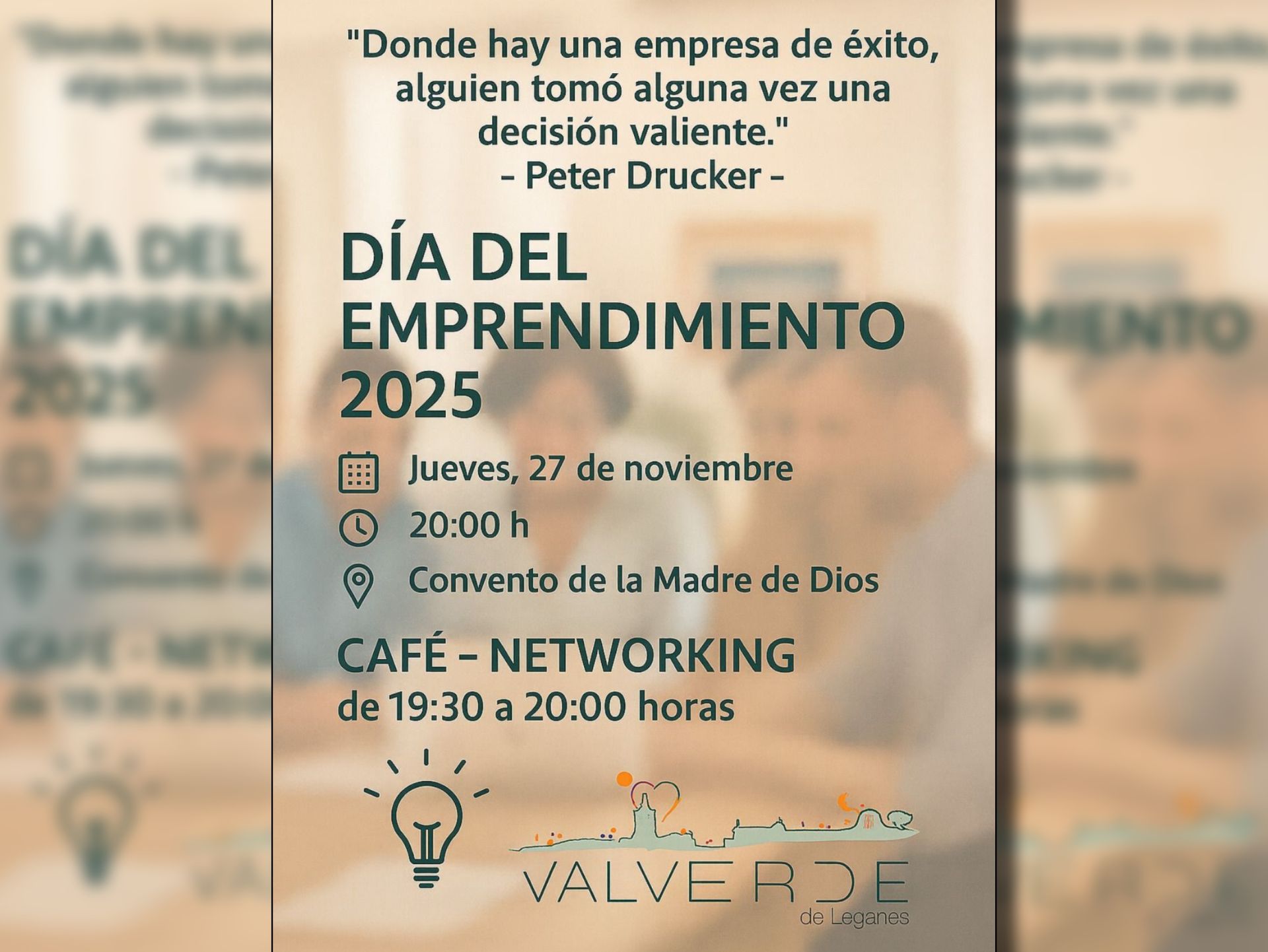 Esta tarde se celebra una nueva edición del Día del Emprendimiento