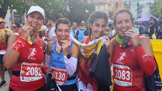 Los valverdeños vuelven a disfrutar de la media maratón Elvas - Badajoz