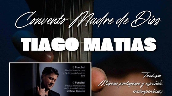El tiorbista portugués Tiago Matias actúa esta tarde en el Convento Madre de Dios