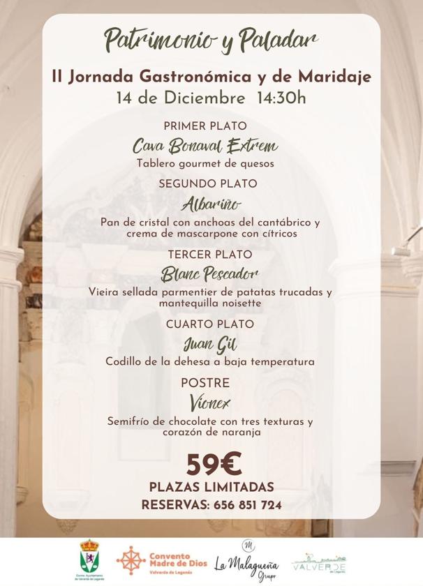 Organizadas la II Jornadas 'Patrimonio y Paladar' en el Convento Madre de Dios