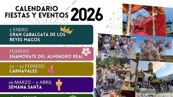 Presentado el calendario de eventos para el próximo año 2026
