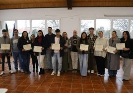 Tras la entrega de diplomas