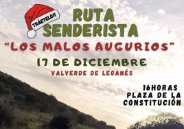 Esta tarde se celebra la ruta de 'Los Malos Augurios'