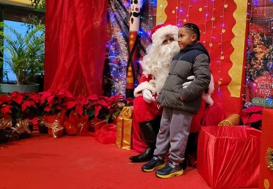 Visita de Papá Noel