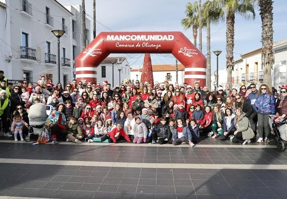 Participantes en la San Silvestre
