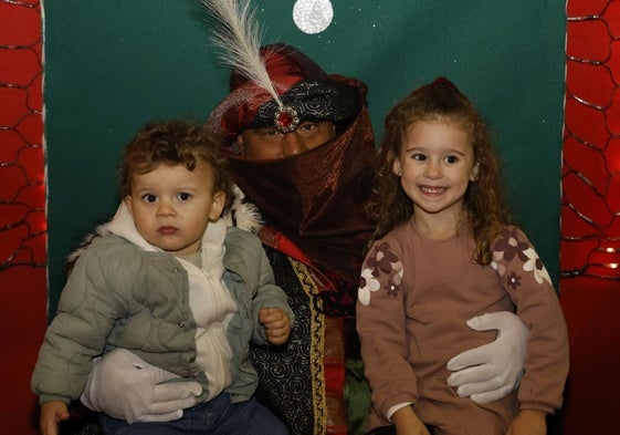 La visita de los Reyes Magos fue uno de los momentos más especiales