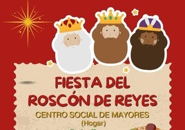 Los mayores tienen su fiesta del Roscón de Reyes esta tarde